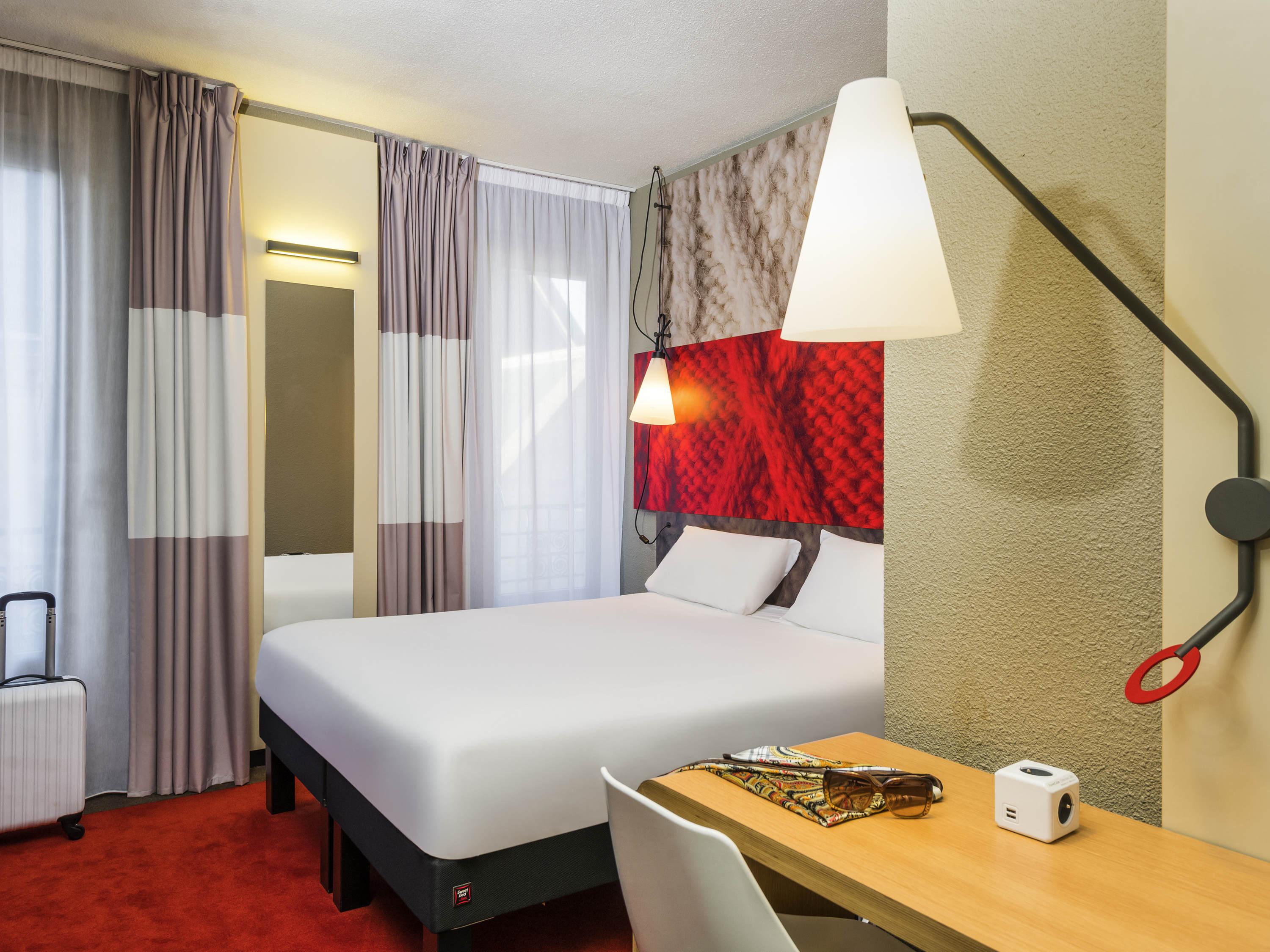 Hotel Ibis Clichy Centre Mairie Exterior foto