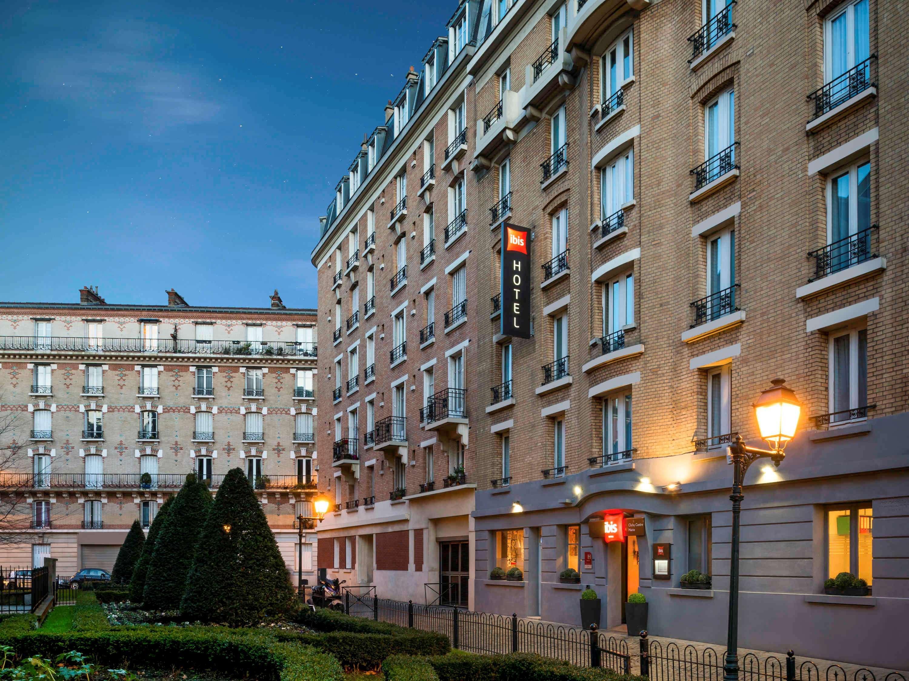 Hotel Ibis Clichy Centre Mairie Exterior foto